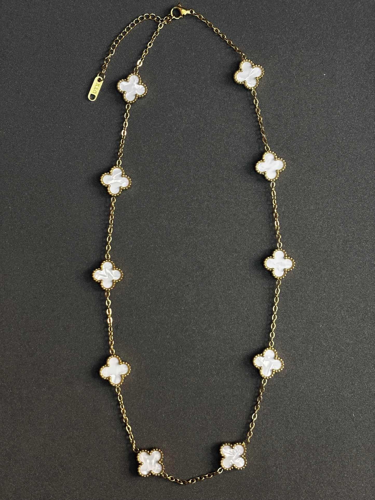 Ten Clover necklace