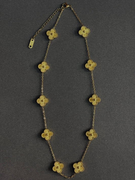 Ten Clover necklace