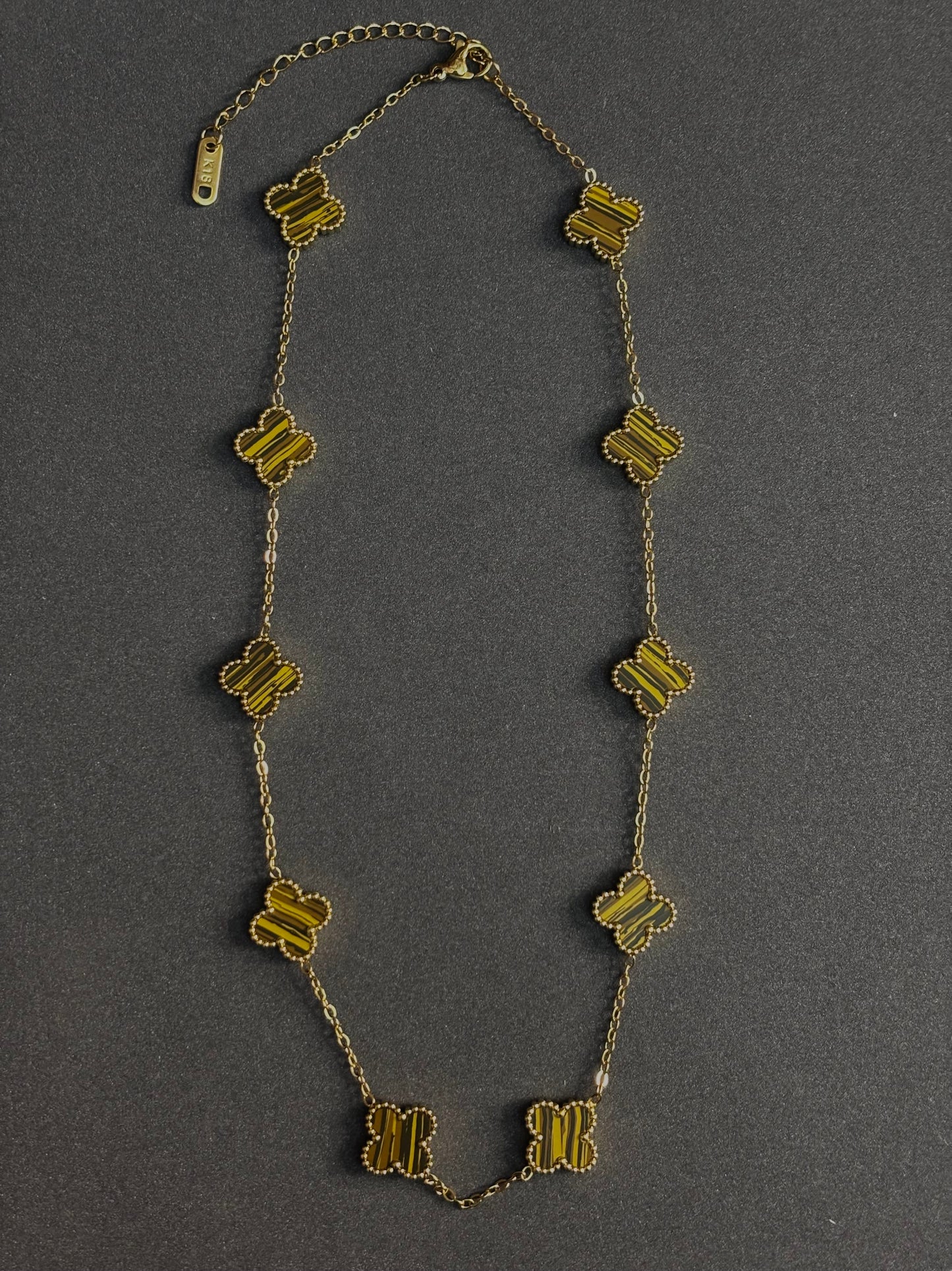 Ten Clover necklace
