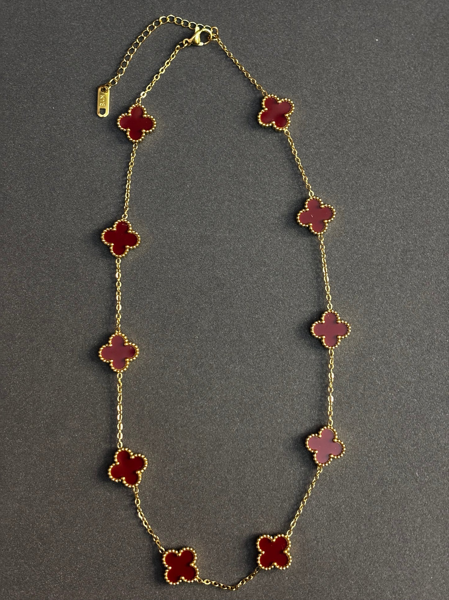 Ten Clover necklace